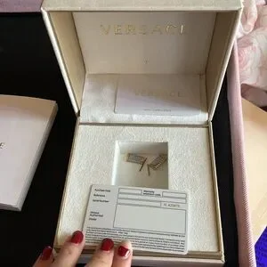 Versace | Accessories | Versace Silver Two Tone Stainless  display picture 3